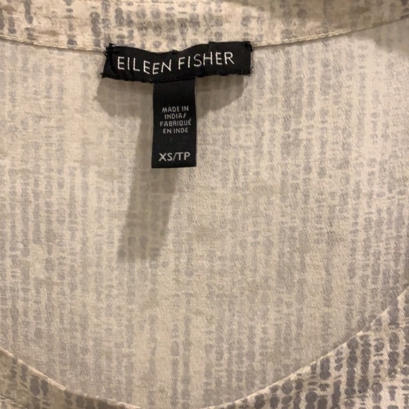 Printed Eileen Fisher Blouse - Picture 2 of 4